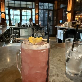 The Eagle Mass Ave - Blueberry lemonade drink - American Near Me - Indianapolis, Indiana