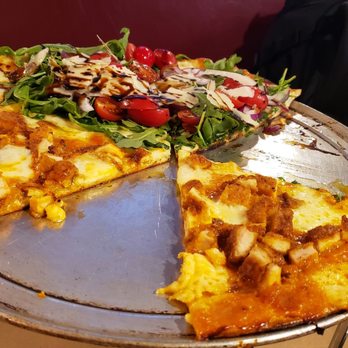 Pier 76 - Half arugula, half buffalo chicken. - Italian Near Me - Staten Island, New York Pier 76 - Half arugula, half buffalo chicken. - Italian Near Me - Staten Island, New York