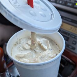 Handel's Homemade Ice Cream - Chocolate chip shake. The shakes take you back to your childhood