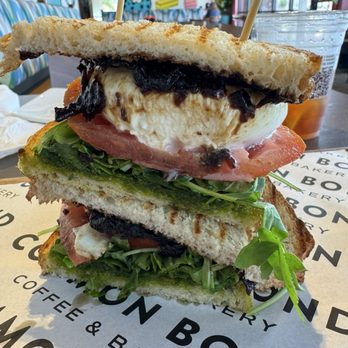 Common Bond Bistro & Bakery - Tomato & Burrata - Bakeries Near Me - Spring, Texas Common Bond Bistro & Bakery - Tomato & Burrata - Bakeries Near Me - Spring, Texas