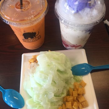 Snoice - Shaved ice halo-halo Thai tea (in my opinion) - Bubble Tea Near Me - Spring Valley, California Snoice - Shaved ice halo-halo Thai tea (in my opinion) - Bubble Tea Near Me - Spring Valley, California