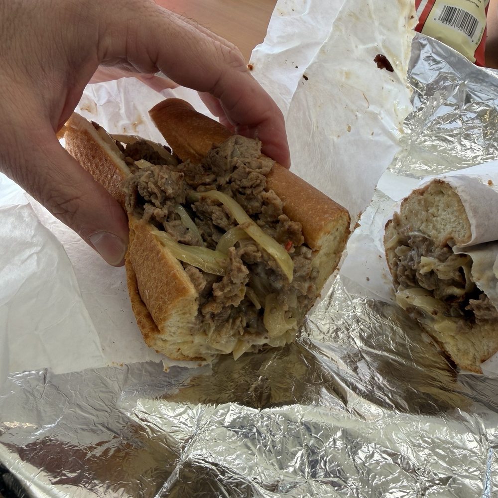 Philly steak and cheese Philly steak and cheese