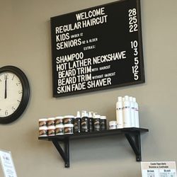 U.S. Male Modern Barbershop - Prices