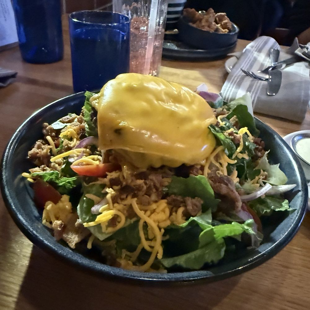 The Operators Club - Cheese Burger Salad - Sports Bars Near Me - Dallas, Texas The Operators Club - Cheese Burger Salad - Sports Bars Near Me - Dallas, Texas