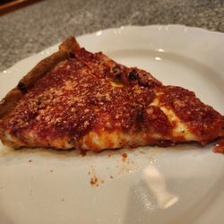 JoJo’s Tastes of Chicago - Slice of the pie, I was impressed that it didn't ooze that all over the place
