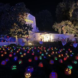One of many pumpkin displays