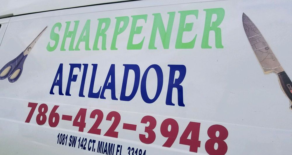 SHARPENER AFILADOR Updated August 2024 Miami, Florida Knife