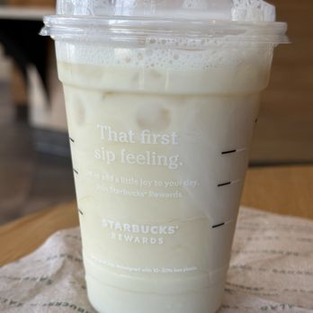Starbucks - Iced green tea w a splash half n half - Coffee & Tea Near Me - San Diego, California