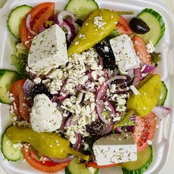 P J's Restaurant Dining Lounge - Greek Salad
