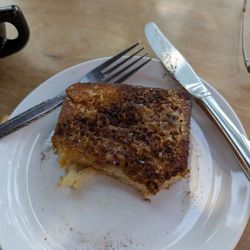 The Upper Bend - Sorry I should have taken a picture of this before I started it but I couldn't resist!  The maple toast satisfies the sweet tooth.