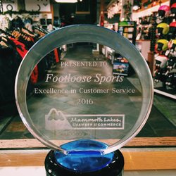 Footloose Sports - Footloose was awarded with Best Customer Service by Mammoth Lakes!