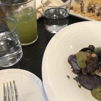 The Plot - Green tea soda, Okinawan sweet potato gnocchi and crunchy roll - Vegan Near Me - Oceanside, California The Plot - Green tea soda, Okinawan sweet potato gnocchi and crunchy roll - Vegan Near Me - Oceanside, California
