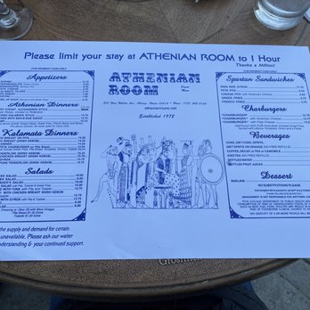 Athenian Room - Menu - Greek Near Me - Chicago, Illinois Athenian Room - Menu - Greek Near Me - Chicago, Illinois