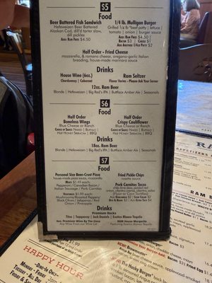 Menu photo 2 Ram Restaurant & Brewery Marysville, WA Menu photo 2 Ram Restaurant & Brewery Marysville, WA