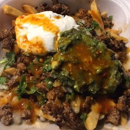 Carne asada fries are bomb