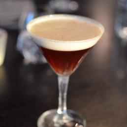 "Kaffe og kirsebær" - coffee and cherry cocktail