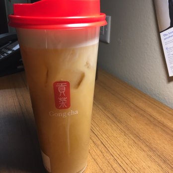 Gong Cha - Milk foam green tea - Bubble Tea Near Me - Plano, Texas