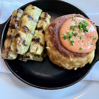 Thames Street Oyster House - Cast Iron Crab Cake - Seafood Near Me - Baltimore, Maryland Thames Street Oyster House - Cast Iron Crab Cake - Seafood Near Me - Baltimore, Maryland