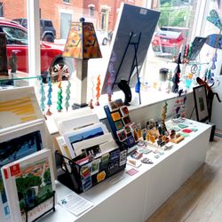 Outside the Lines Art Gallery - Always something new to see in the gallery!