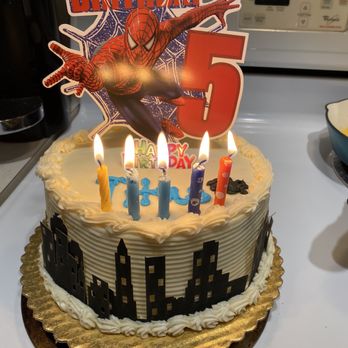 QFC - I decorated the cake with the topper and cityscape- not the store. She wrote Titus and added the spider. - Grocery Near Me - Lacey, Washington QFC - I decorated the cake with the topper and cityscape- not the store. She wrote Titus and added the spider. - Grocery Near Me - Lacey, Washington