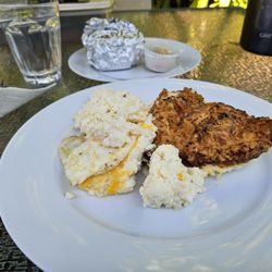 The West Egg - Chicken and grits bowl
