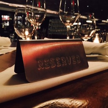Steak 48 - The reserved section upstairs - Steakhouses Near Me - Houston, Texas