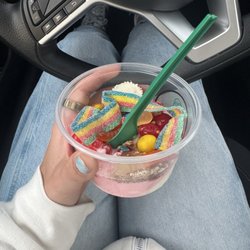 Black Mint Frozen Yogurt