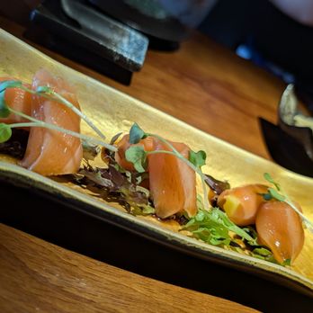 Koi - Salmon Carpaccio - Sushi Bars Near Me - Houston, Texas Koi - Salmon Carpaccio - Sushi Bars Near Me - Houston, Texas