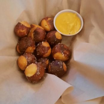 Red's Beer Garden - Pretzel bites with beer cheese - Hot Dogs Near Me - Atlanta, Georgia Red's Beer Garden - Pretzel bites with beer cheese - Hot Dogs Near Me - Atlanta, Georgia