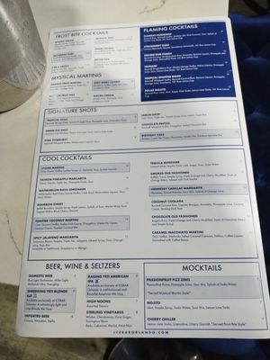 Menu photo 5 ICEBAR Orlando Orlando, FL Menu photo 5 ICEBAR Orlando Orlando, FL