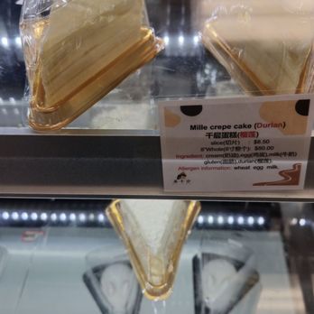 Timeless Tea - I chose Dorian Mille Crepe Cake - Bubble Tea Near Me - Bellevue, Washington