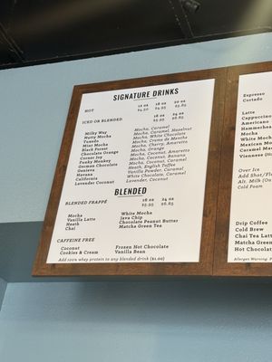 Menu photo 1 The Coffee Corner Santee, CA Menu photo 1 The Coffee Corner Santee, CA