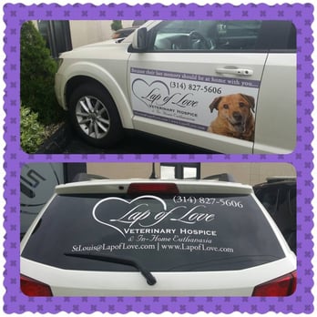 Vinyl Images & Design - Mike and everyone at Vinyl Images was great! The cost was great, the whole process was easy and very quick and I love the finished product! - Advertising Near Me - Fenton, Missouri Vinyl Images & Design - Mike and everyone at Vinyl Images was great! The cost was great, the whole process was easy and very quick and I love the finished product! - Advertising Near Me - Fenton, Missouri