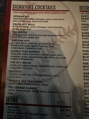 Menu photo 4 Biggio's Houston, TX Menu photo 4 Biggio's Houston, TX