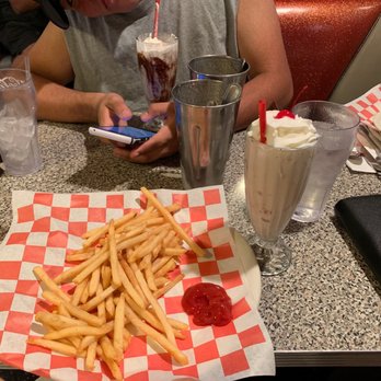 5 & Diner - Fries and strawberry shake - Diners Near Me - Phoenix, Arizona