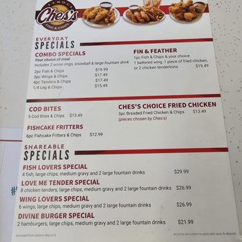 Ches's Fish & Chips - Fish & Chips Near Me - Saint John's, Newfoundland and Labrador Ches's Fish & Chips - Fish & Chips Near Me - Saint John's, Newfoundland and Labrador