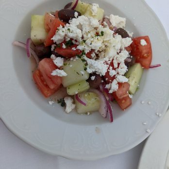 Santorini - Greek salad - Mediterranean Near Me - Wildwood, New Jersey Santorini - Greek salad - Mediterranean Near Me - Wildwood, New Jersey