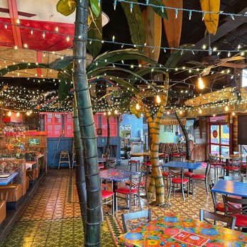 Hula Hut - Inside restaurant - Tex-Mex Near Me - Austin, Texas
