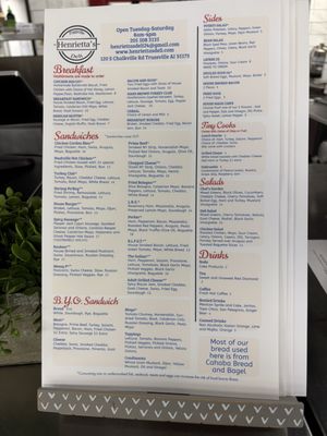 Menu photo 1 Henrietta’s Deli Trussville, AL