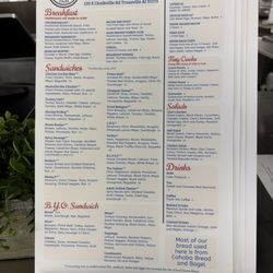 Henrietta’s Deli - Menu