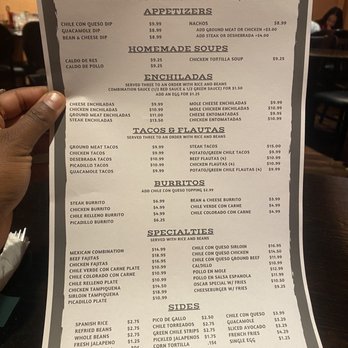 L & J Cafe - Food menu - Mexican Near Me - El Paso, Texas L & J Cafe - Food menu - Mexican Near Me - El Paso, Texas