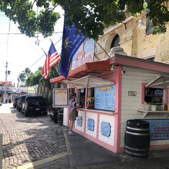 Key West Conch Fritters - Tucked in and perfect - Street Vendors Near Me - Key West, Florida