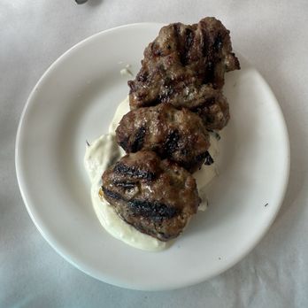 KAVA neo-taverna - Lamb meatballs (keftedes) - Greek Near Me - Boston, Massachusetts KAVA neo-taverna - Lamb meatballs (keftedes) - Greek Near Me - Boston, Massachusetts