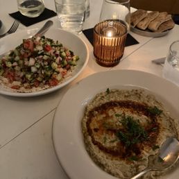 Israeli Salad & Babaganoush Israeli Salad & Babaganoush
