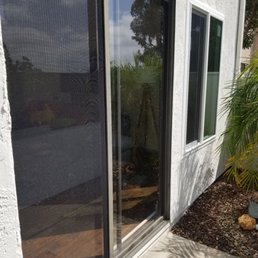 All windows were replaced on day 1