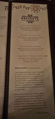 Menu photo 6 Cafe Cusco Springfield, MO