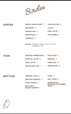 Menu photo 4 Birdee Brooklyn, NY