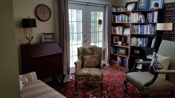 Photo of Hadeed Carpet - Alexandria, VA, US. My home office with a rug Hadeed cleaned