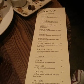 Gather - Cocktail selections - New American Near Me - Berkeley, California