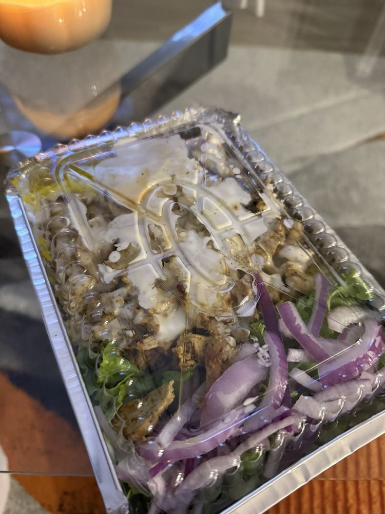 Food from Fire Up Halal Grill